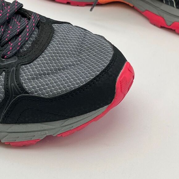 ASICS Womens Running Shoes 6.5 Black Pink Gel-Venture 7 Trail Arhletic Sneakers - Picture 10 of 15